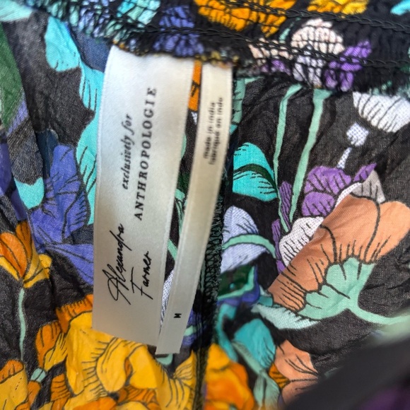 Alexandra Farmer for Anthropologie Floral Pajama Set Size M - Picture 9 of 10